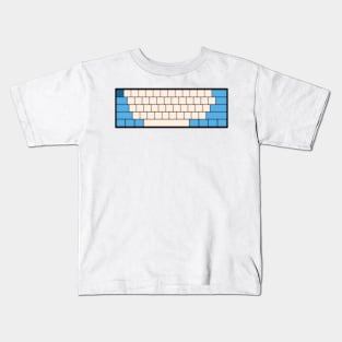 Mechanical Keyboard - Williams F1 Team Colour Scheme Kids T-Shirt